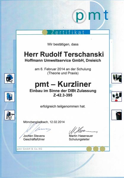 Zertifikat-pmt-Kurzliner
